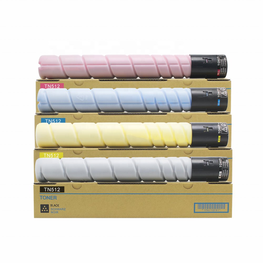 Imported Toner TN512 Color Toner Cartridge For Bizhub C454 C554 Photocopier Machine Consumables tonner cartridge
