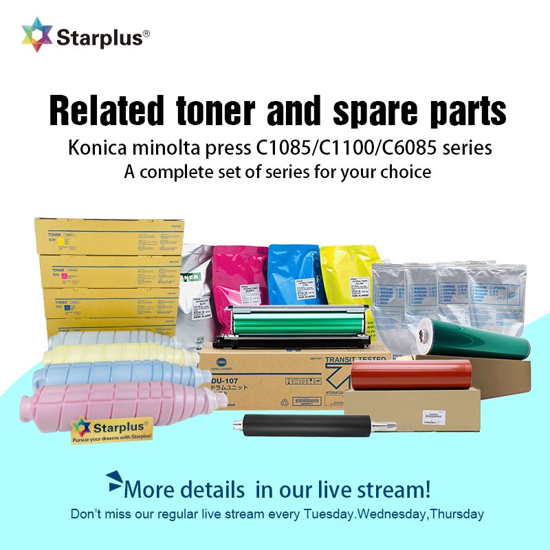 Starplus Du107 Du-107 Drum Unit For Konica Minolta Bizhub Press C1100/bizhub Press C1085 Drum Kit A6dy0y1