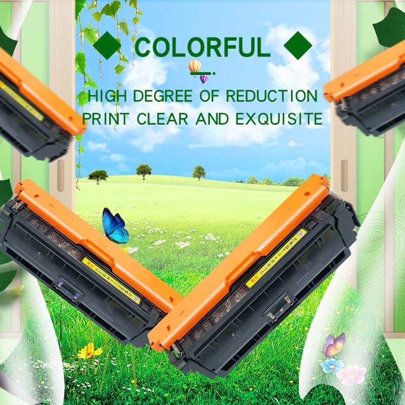 Xinyu 508A Series Toner cartridge CF360A CF361A CF362A CF363A Compatible for HP Color LaserJet Pro M552 M553 M577 Toner