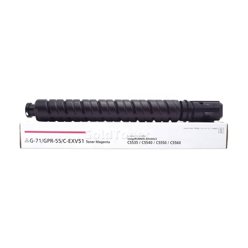 Compatible NPG71 GPR55 C-EXV51 Japan Toner for Canon IR ADV C5560 C5540 C5535 C5550 Color Copier Toner cartridge