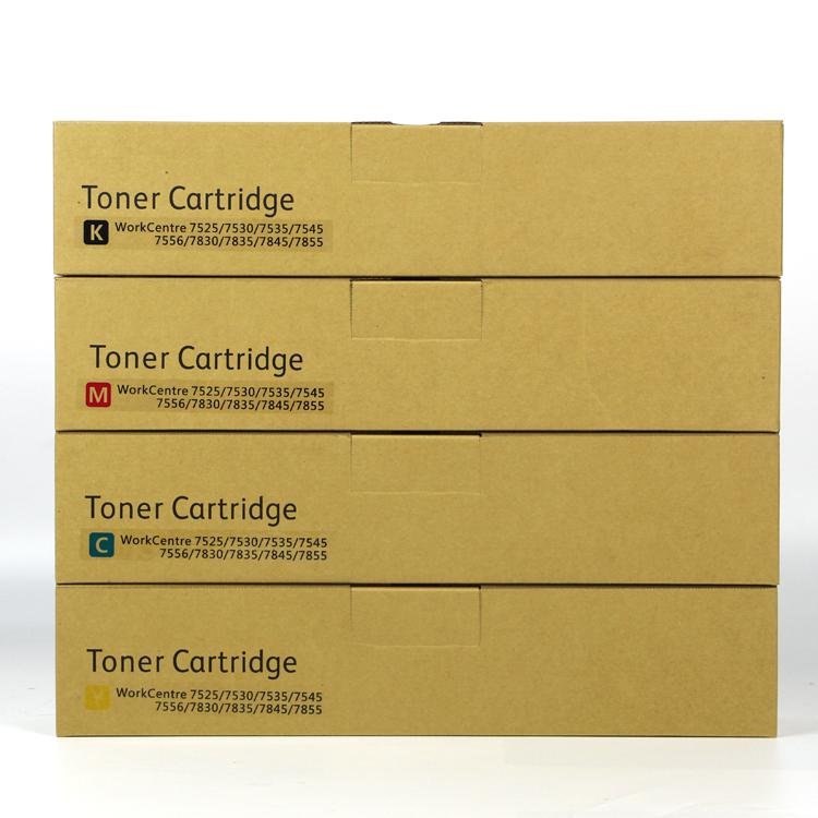 Factory Wholesale High Quality Copier Compatible Toner Cartridge For Xerox WC 7525 7530 7535 7545 7556 7830 7835 7845 7855 toner