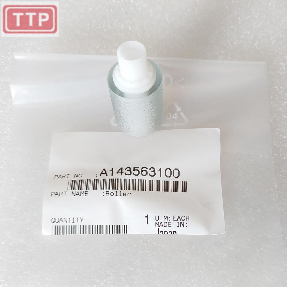 For minolta Bizhub 223 227 263 287 423 454 554e A143563100 (A143-5631-00) ADF feed roller Doc Feeder