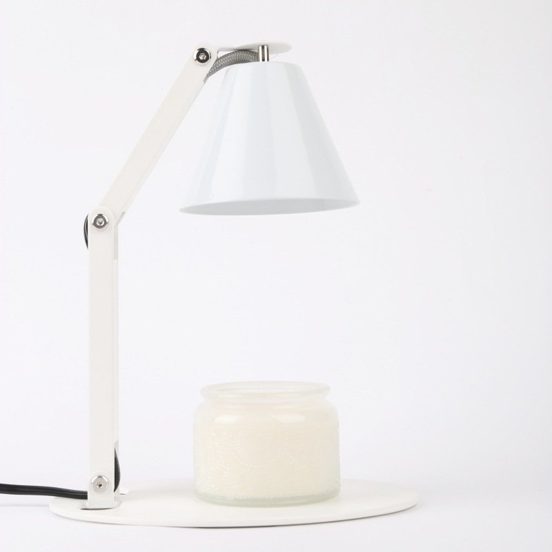 electronic flameless candle warmer lamp with dimmer timer adjustable height metal candles melting warmer melt wax fragrance lamp