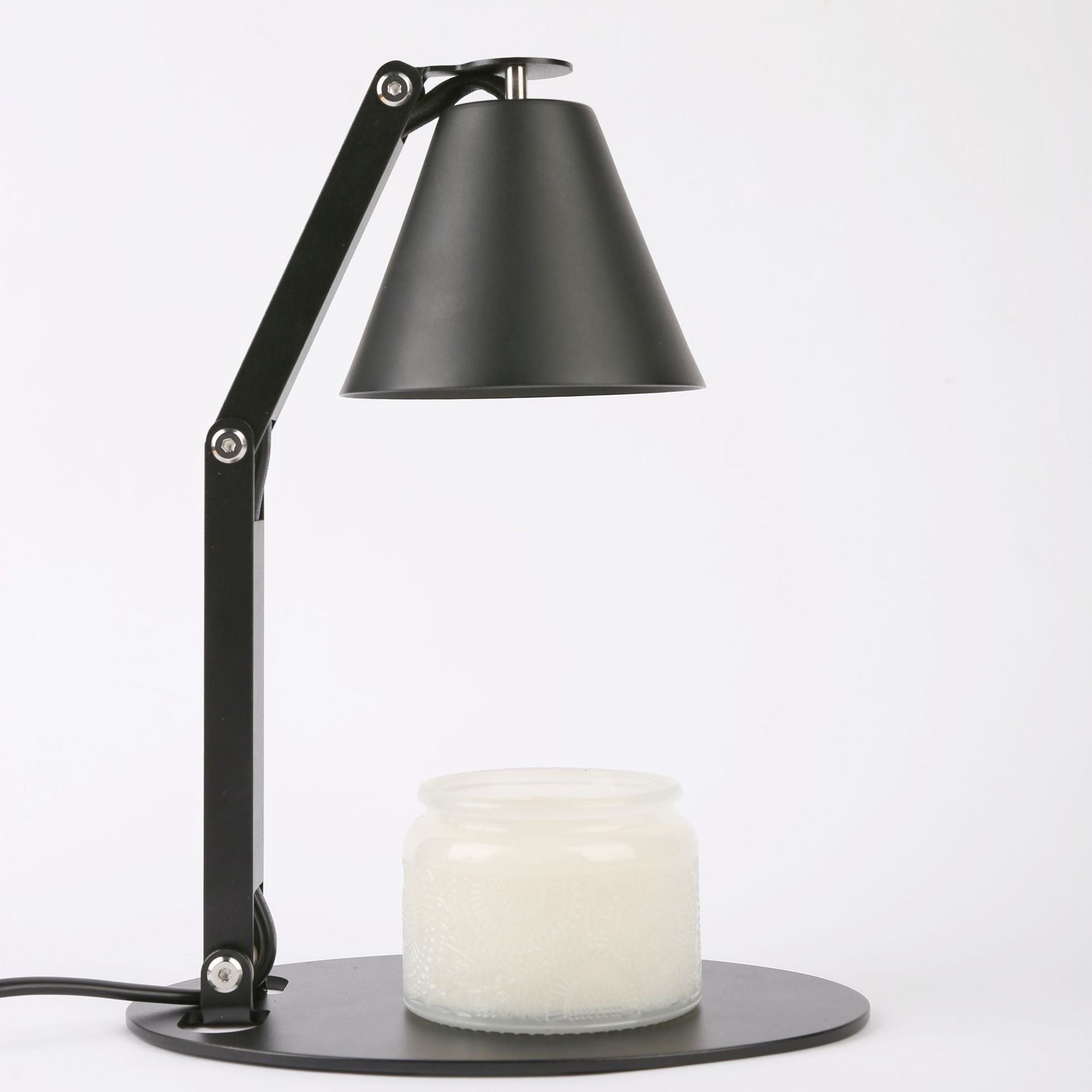 electronic flameless candle warmer lamp with dimmer timer adjustable height metal candles melting warmer melt wax fragrance lamp