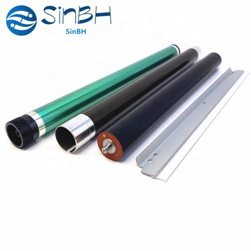 Drum Cleaning Blade BH223 Drum Kit OPC Drum For Konica Minolta bizhub 223 363 283 423 282 Fuser Upper Roller Lower Roller