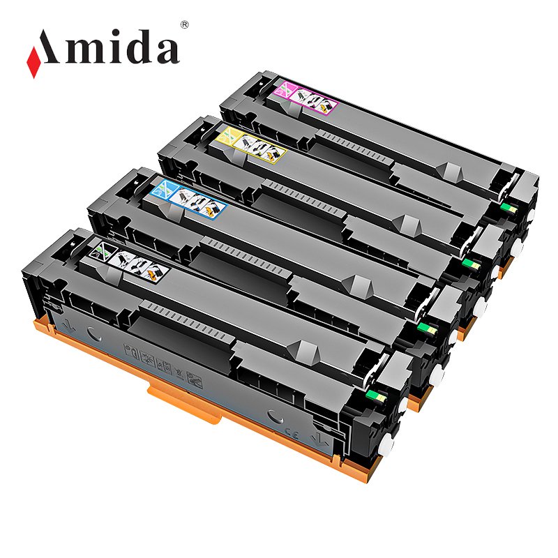 Amida compatible CF401A CF402A CF403A color toner cartridge CF400A
