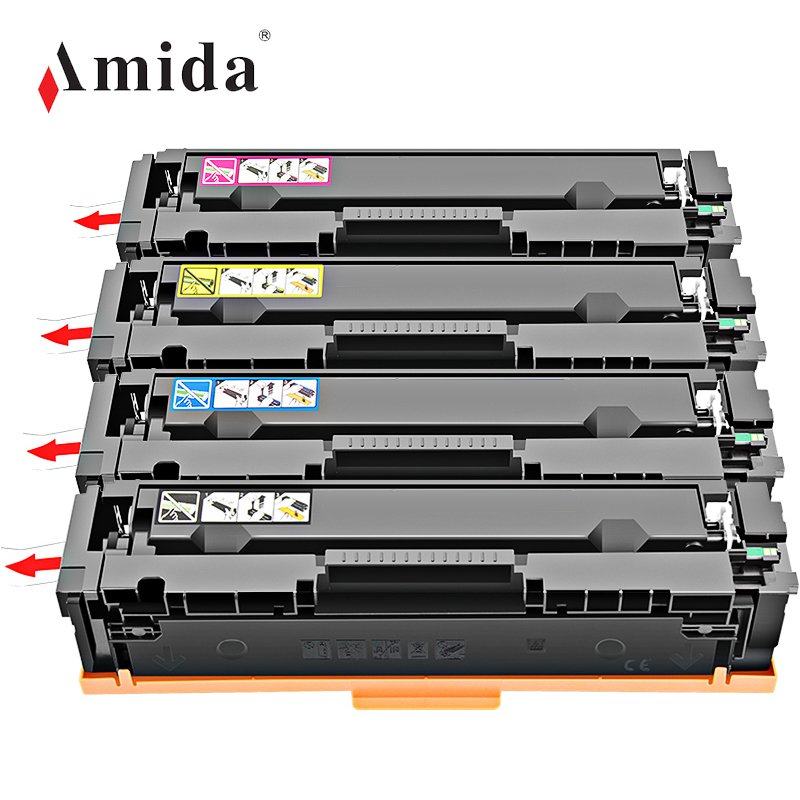 Amida compatible CF401A CF402A CF403A color toner cartridge CF400A