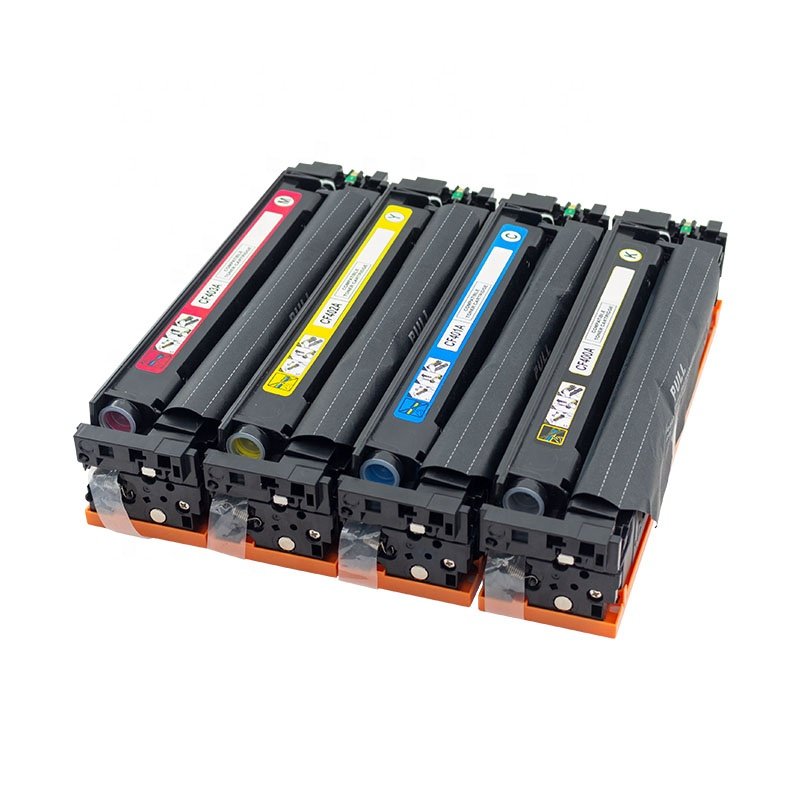 FULUXIANG Compatible CF201A CF400A CF401A CF402A CF403A Printer Toner Cartridges For HP LaserJet M252n/252dw/M274/M277n/277dw