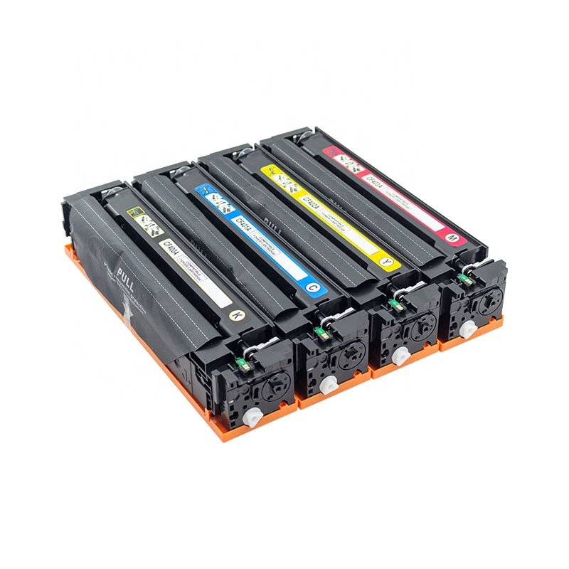 FULUXIANG Compatible CF201A CF400A CF401A CF402A CF403A Printer Toner Cartridges For HP LaserJet M252n/252dw/M274/M277n/277dw