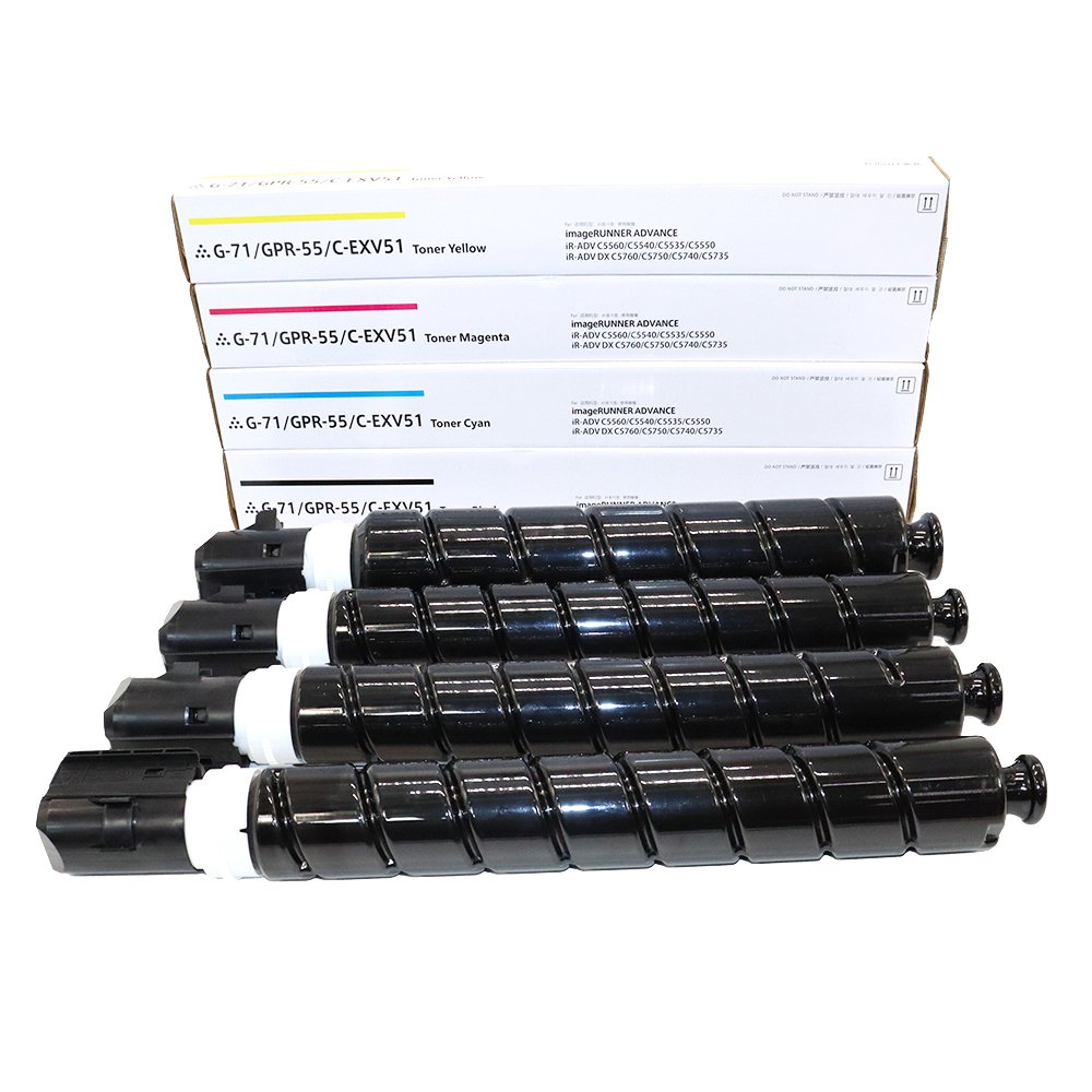Toner Cartridge C EXV 51 NPG 71 GPR 55 for Canon IRC5535/5540/5550/5560 with Factory Price