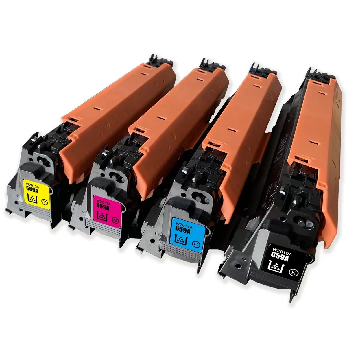 Color Toner Cartridge W2010A to W2013A, 659A toner with chip for HP Color LaserJet Enterprise M856dn M856x MFP M776dn 776z 776zs