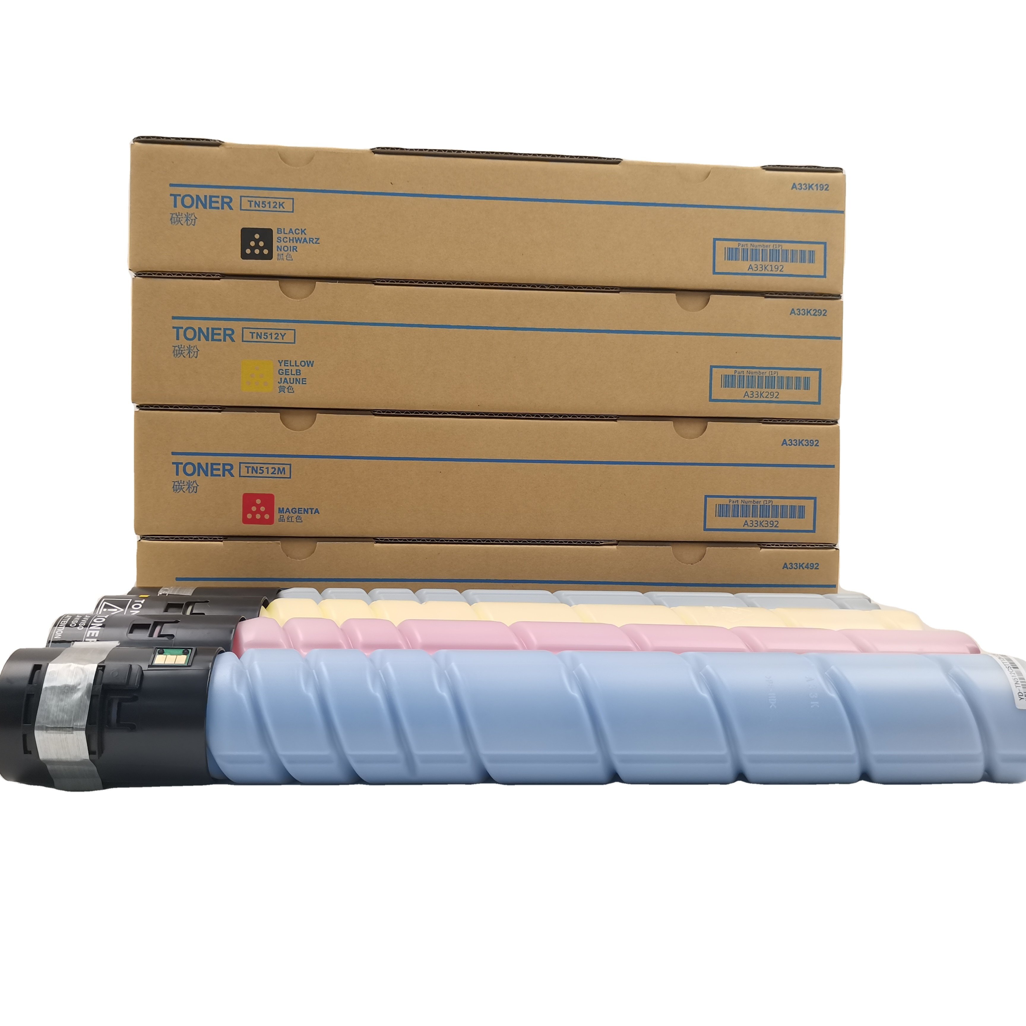 TN512 TN-512 TN 512 Toner Cartridge Compatible Konica Minolta Bizhub C554/C554e/C454/C454e Model Product Toner Cartridges