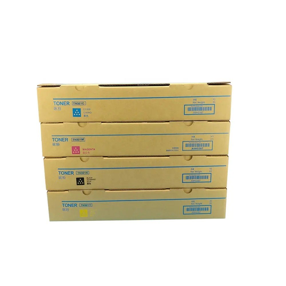 High Quality Compatible Color Copier Toner Cartridge TN321 For Konica Minolta Bizhub C224 284 364