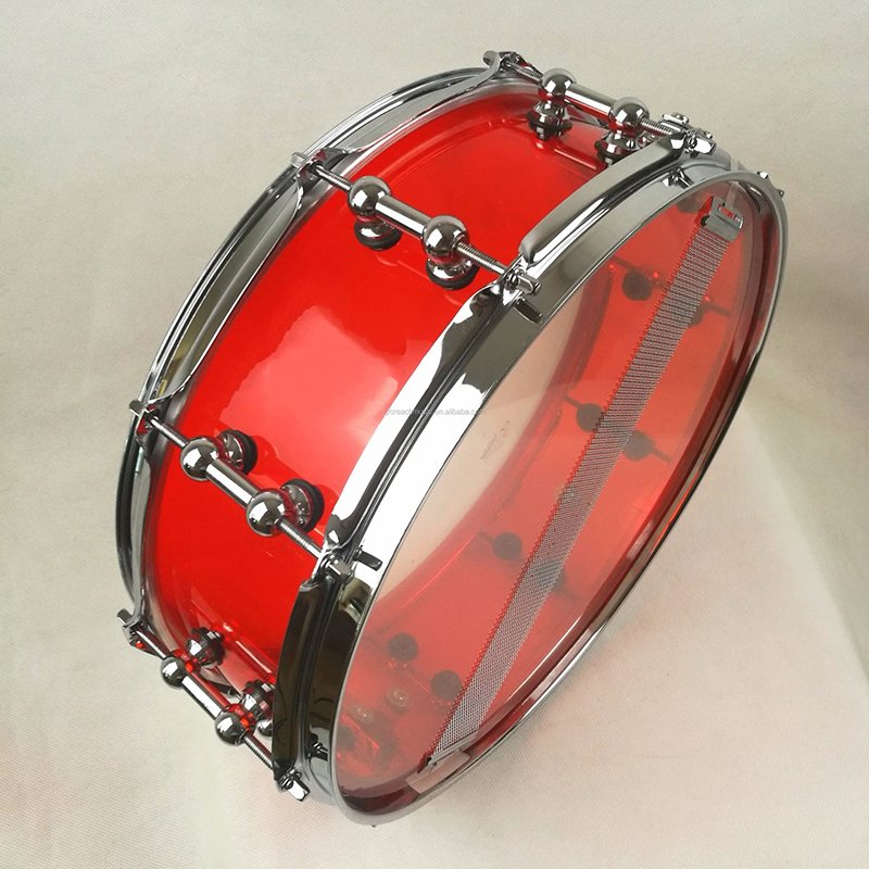 New Model Drumkis Acoustic Rock 7 Pieces Acrylic Drum Set For Professional Design Good Tone Cheap Price 6 Pieces Drum