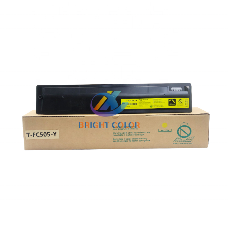 Factory Directly Hot Selling TFC505 Color Toner Cartridge T FC505 Compatible For Toshiba E-Studio2000 2500 2505 3005 4505 5005AC