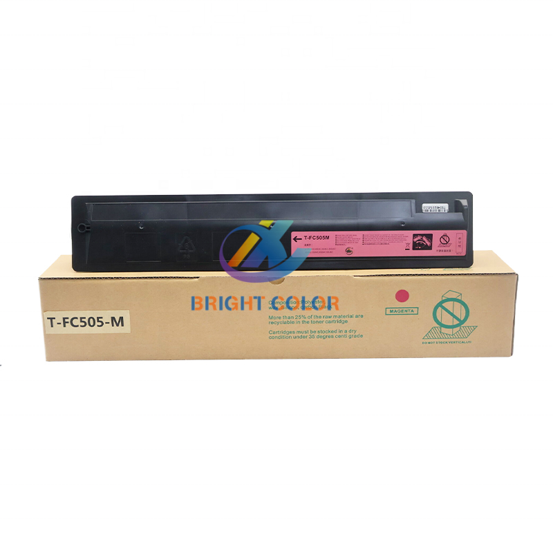 Factory Directly Hot Selling TFC505 Color Toner Cartridge T FC505 Compatible For Toshiba E-Studio2000 2500 2505 3005 4505 5005AC