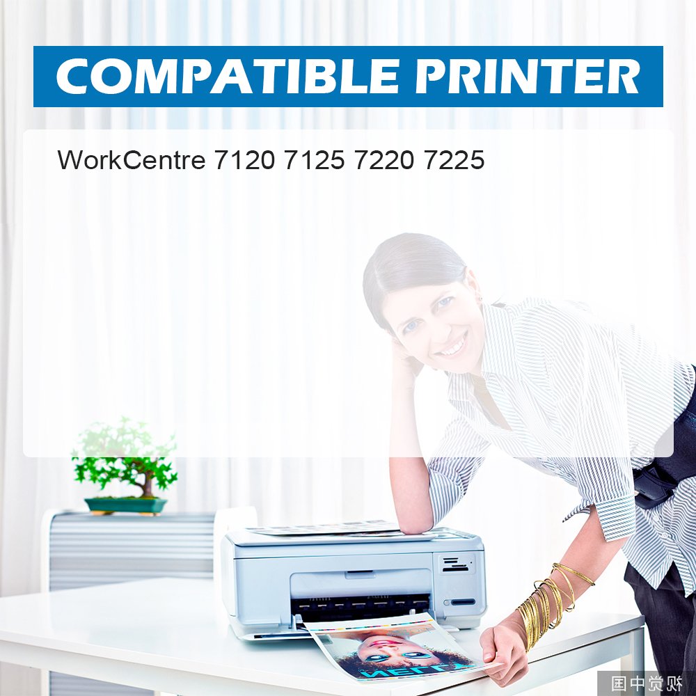 ShinColor Compatible Xerox C7125 Toner Cartridge For Versalink C7120 C7130 Color Toner Cartridge