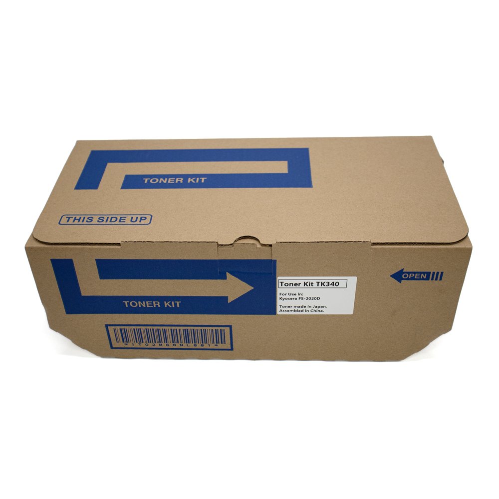 TK 340 Toner Cartridge TK-340 Kyocera FS2020 Copier with kyocera toner waste box 1T02J00EU0