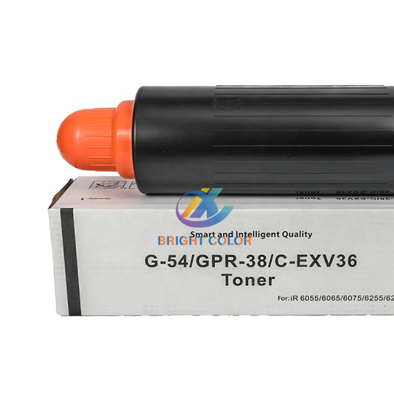 Good Quality Hot Selling NPG54 GPR38 CEXV36 For Canon iR ADV6055 6065 6075 6075S 6255 DX6765 6755 6780 Black Toner Cartridge