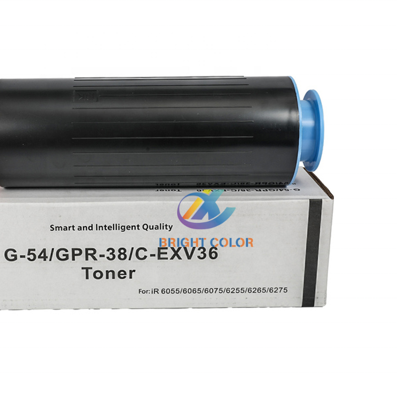 Good Quality Hot Selling NPG54 GPR38 CEXV36 For Canon iR ADV6055 6065 6075 6075S 6255 DX6765 6755 6780 Black Toner Cartridge