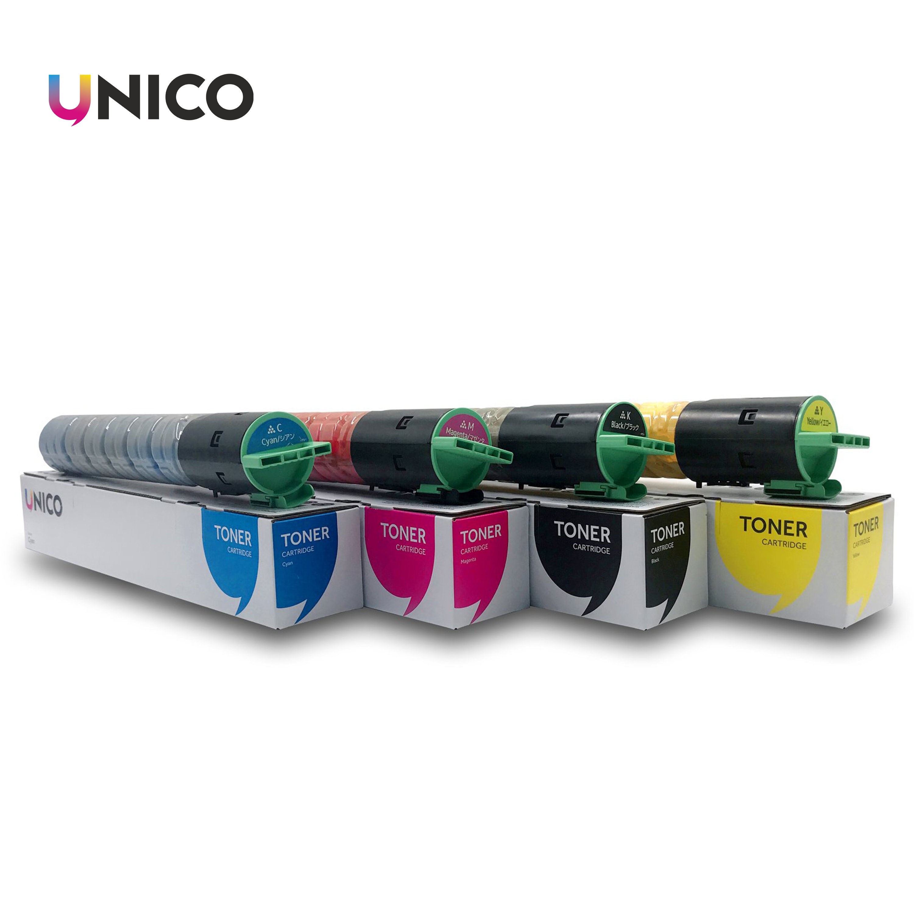 UNICO compatible China High Quality copier Toner cartridge for Ricoh Aficio MPC 2551 2051 2550 2050 2530 color bulk toner