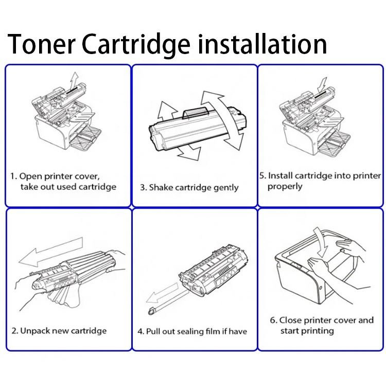 508A Cartouches de toner 508A Toners Cartridges CF360A CF361A CF362A CF363A Printer Toner Cartridge