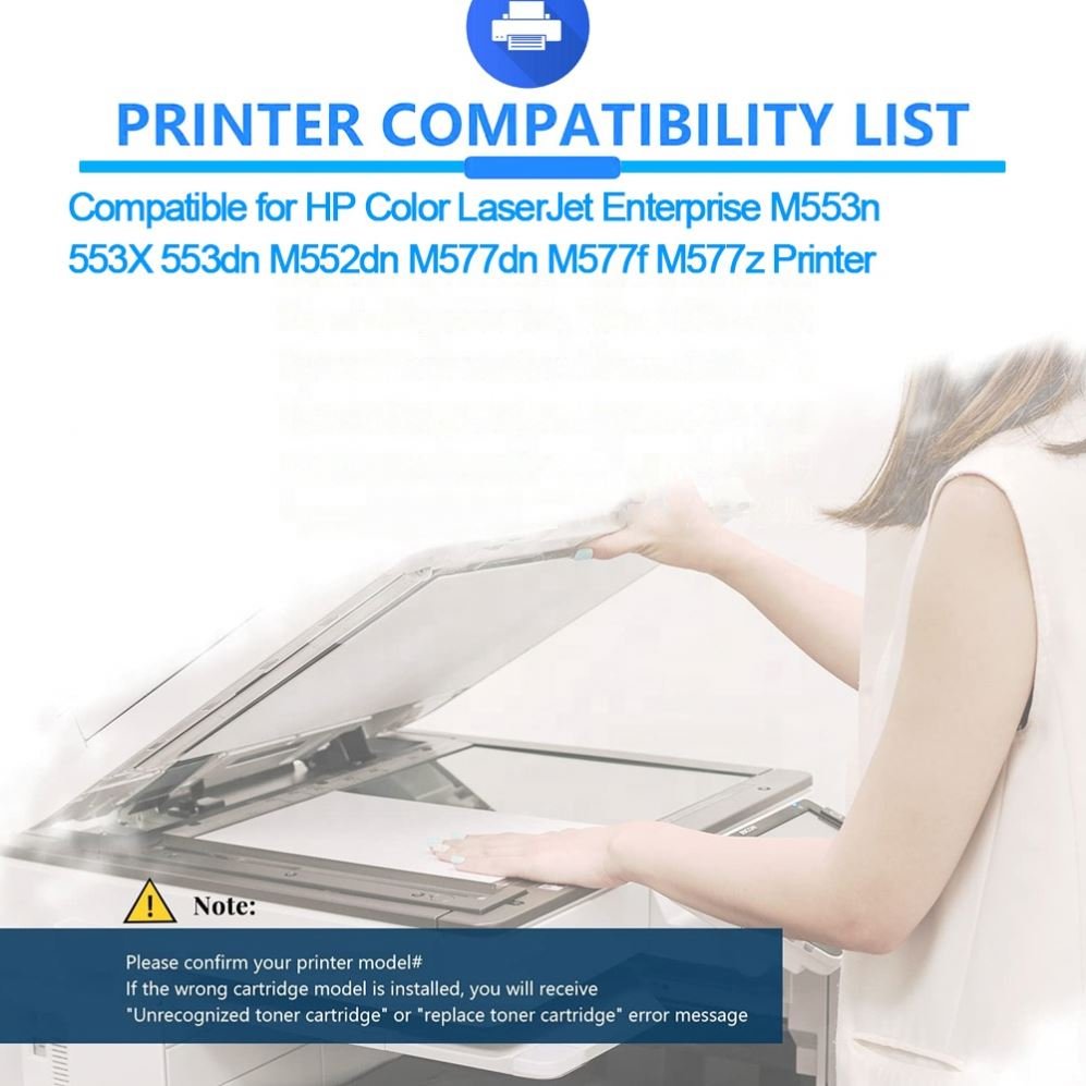 508A Cartouches de toner 508A Toners Cartridges CF360A CF361A CF362A CF363A Printer Toner Cartridge