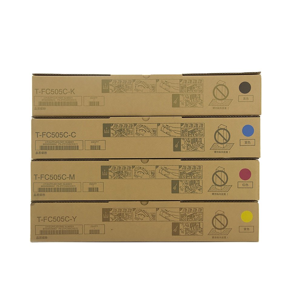 T-FC505C T-FC505 Toner Cartridge Original Quality Refill Chemical Toners For Toshiba E-Studio 2000 2500 2505 3005 3505 4505 5005