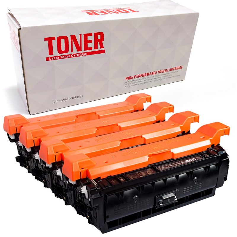 Compatible Color Toner cartridge 508A series CF360A CF361A CF362A CF363A for HP Color LaserJet Pro M552, M553, M577