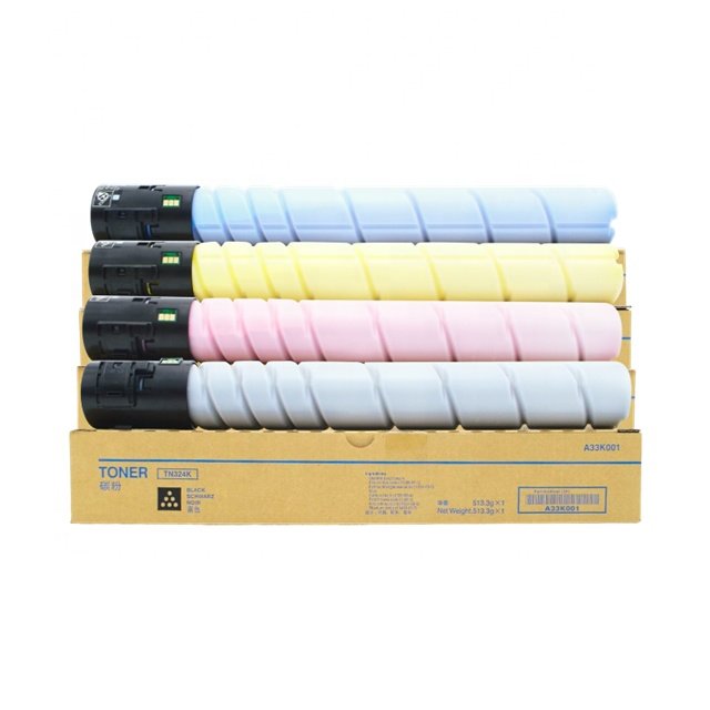 TN324 Compatible Toner Cartridge High Quality for Bizhub C258 C308 C368 Printers Use in Konica Minolta