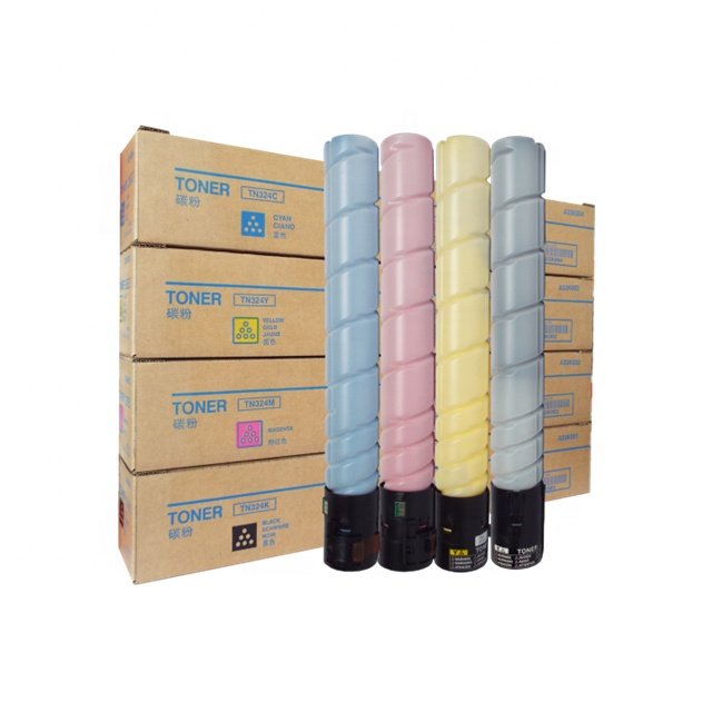 TN324 Compatible Toner Cartridge High Quality for Bizhub C258 C308 C368 Printers Use in Konica Minolta