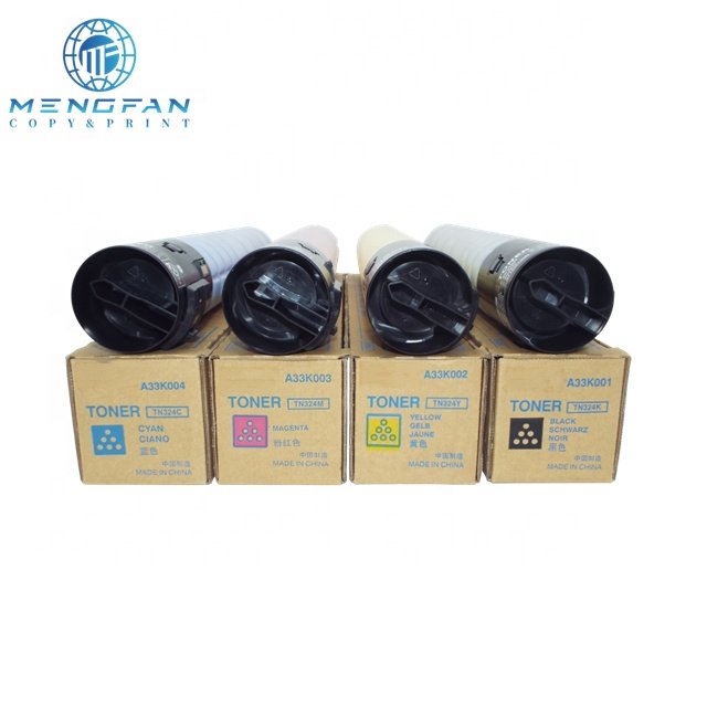 TN324 Compatible Toner Cartridge High Quality for Bizhub C258 C308 C368 Printers Use in Konica Minolta
