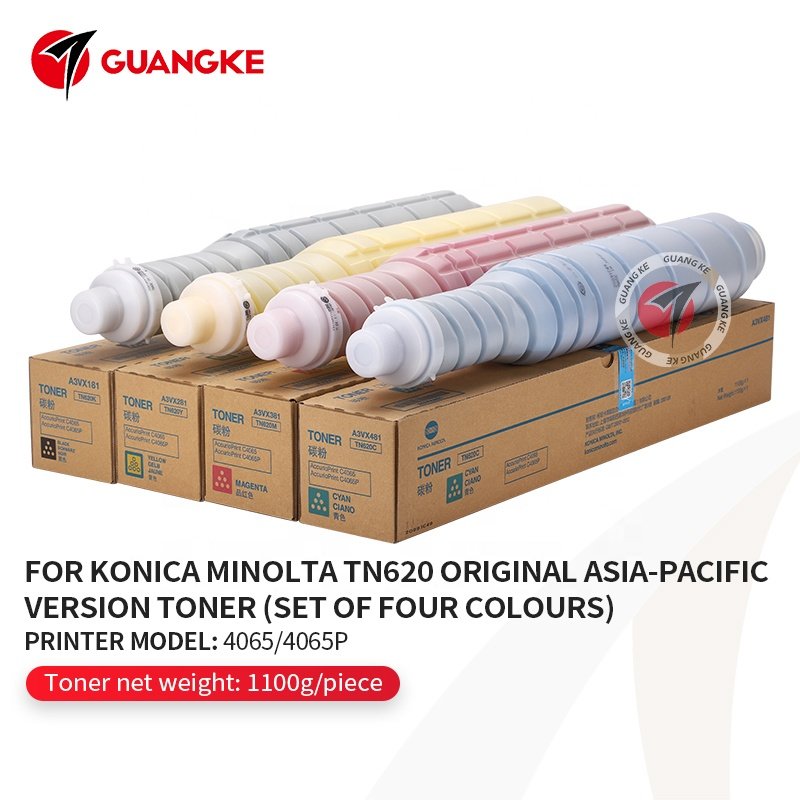 A3VX181 A3VX281 A3VX381 A3VX481 Original Tn 620 Toner Cartridge For Konica Minolta C4065 C4065P Tn620 Toner