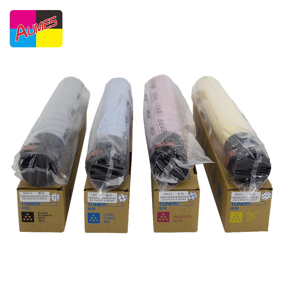 Japan toner TN512 TN-512 For Konica color Toner Cartridge for Minolta Bizhub C554 C554e C454 C454e copier machine