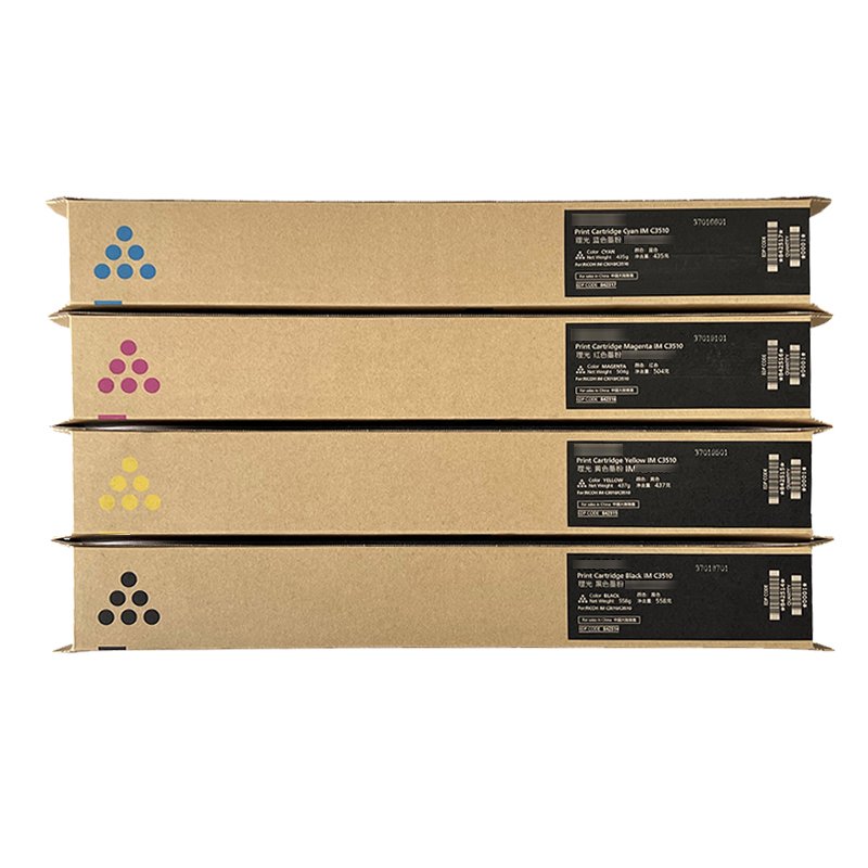 Original Toner cartridge for Ricoh MPC3003/4503/5503/C4504exSP/C6004ex Original Toner cartridge CMY