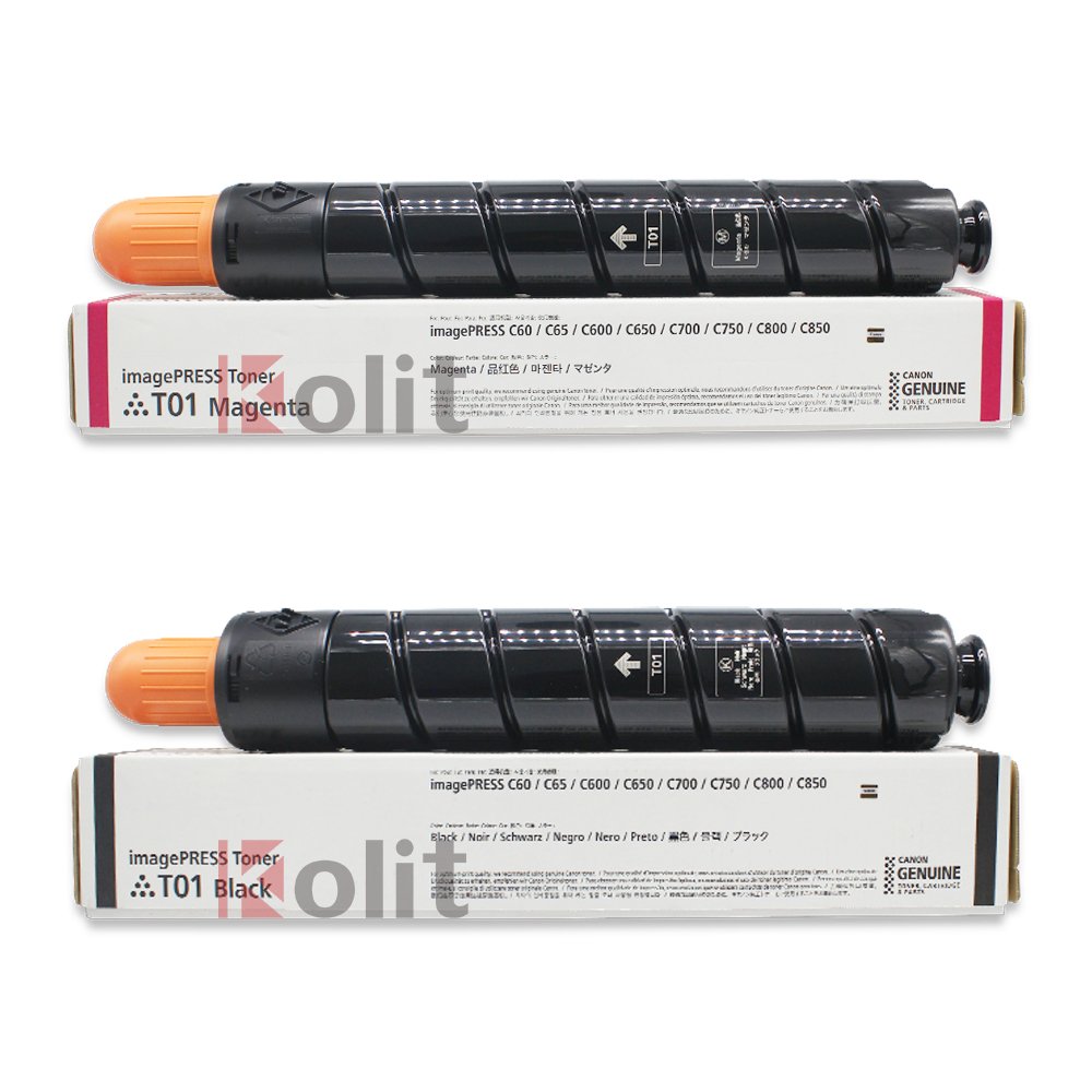 100% Original Genuine Toner T01 Toner Cartridge Use In C700 C750 C800 C850 C600 C650 For Copier Machine