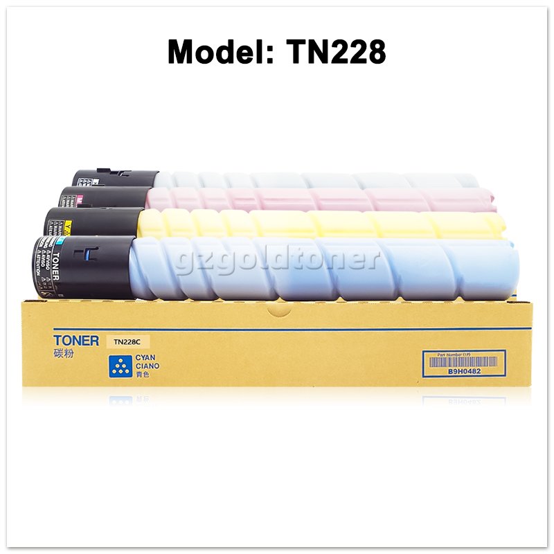 Factory Wholesale TN223L TN223 TN228 Toner Cartridge For Konica Minolta C226 C256 C266 C226i C266i C286i Color Copier