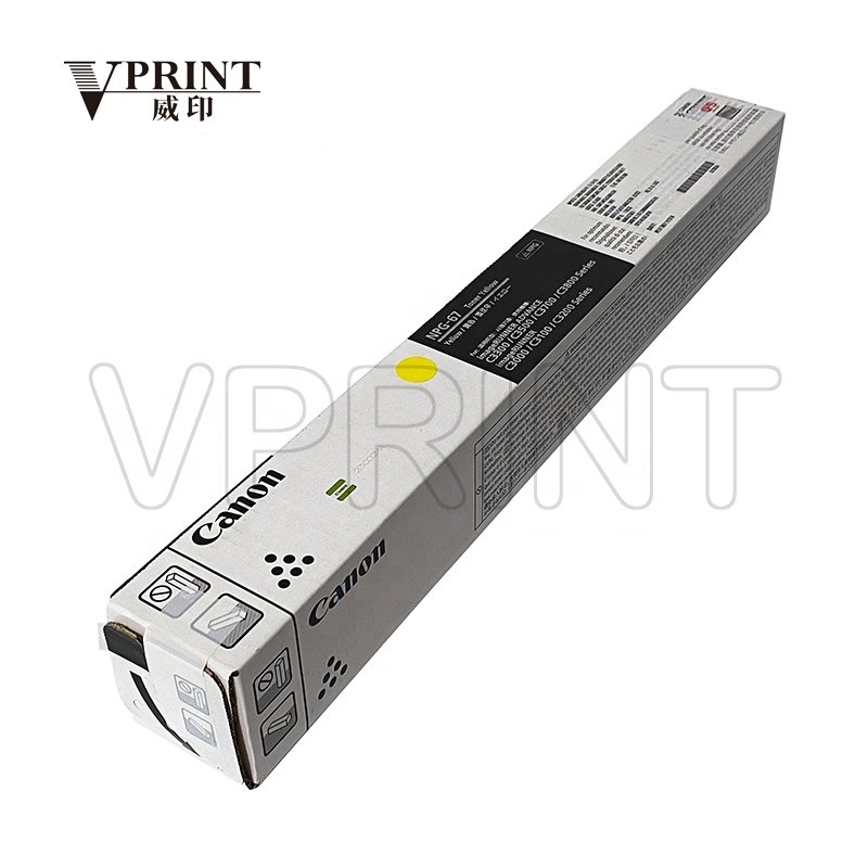 NPG-67 Toner Cartridge 8524B001 8525B001 K C M Y for Canon IR ADW C3000 C3100 C3200 C3300 C3500 C3700 Printer Parts Original