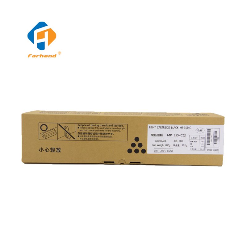 650G Black Toner Cartridge MP3554 For Ricoh Aficio MP2554/MP3054/MP3354/MP3554/MP2555/MP3055/MP3555 Laser Toner Cartridge