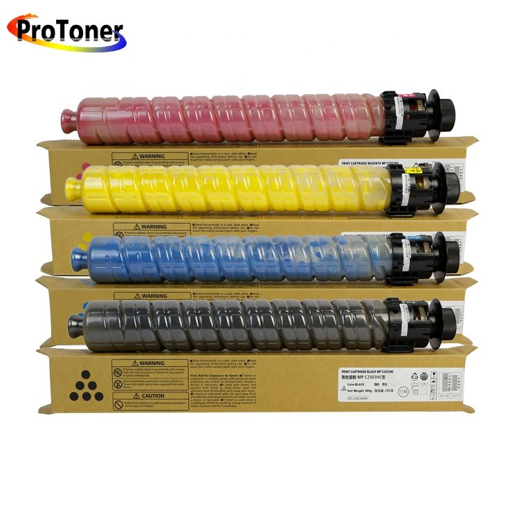 mpc2503 Japan Compatible Color Toner Cartridge copier machine for Ricoh MP C2003 C2004 C2011 C2503 C2504 Copier Machine Supplies