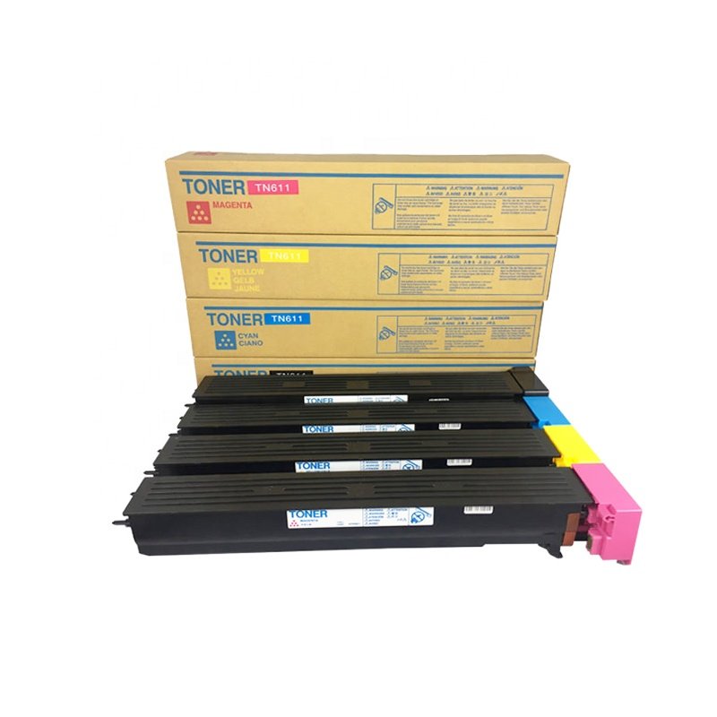 China Factory Compatible High Quality Copier Color Toner Cartridge for Konica Minolta TN611 Toner cartridge Bizhub C451 550 650