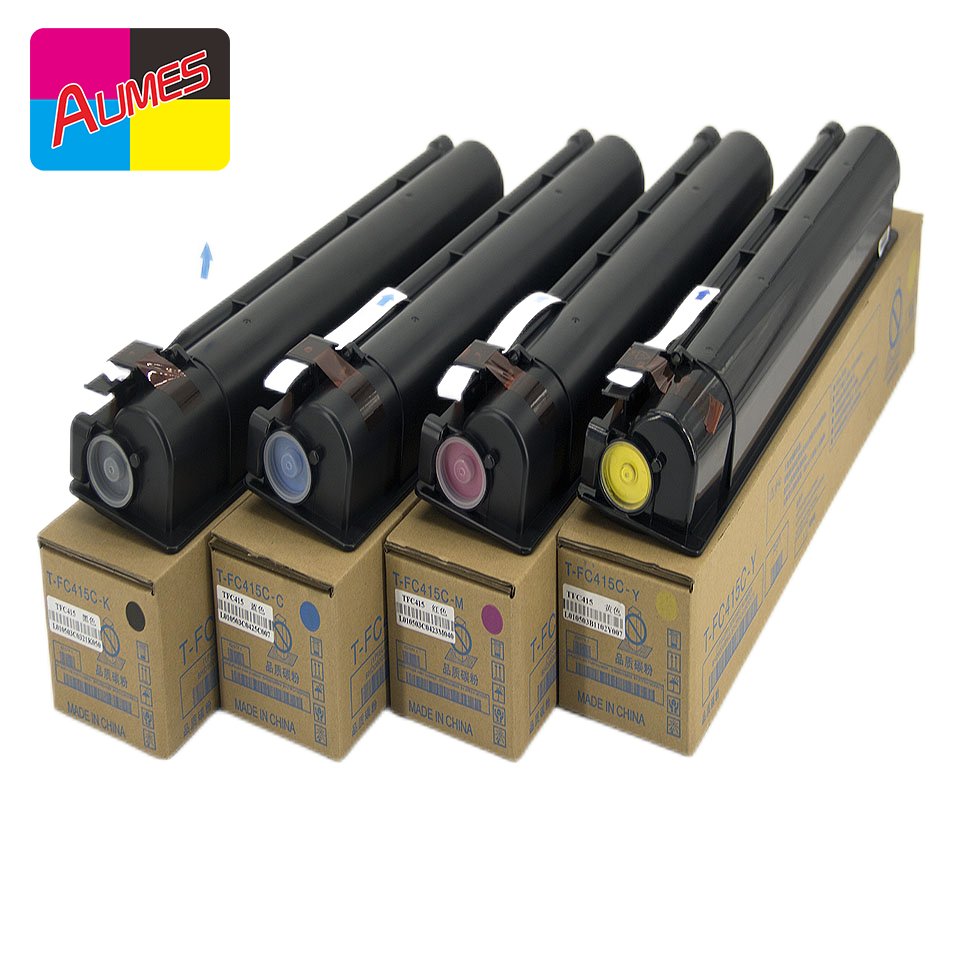Original Quality T-FC415C 415 Toner Cartridge Refill Chemical Toners For Toshiba E-Studio 2010 2510 2515 3015 3515 4515 2010 AC