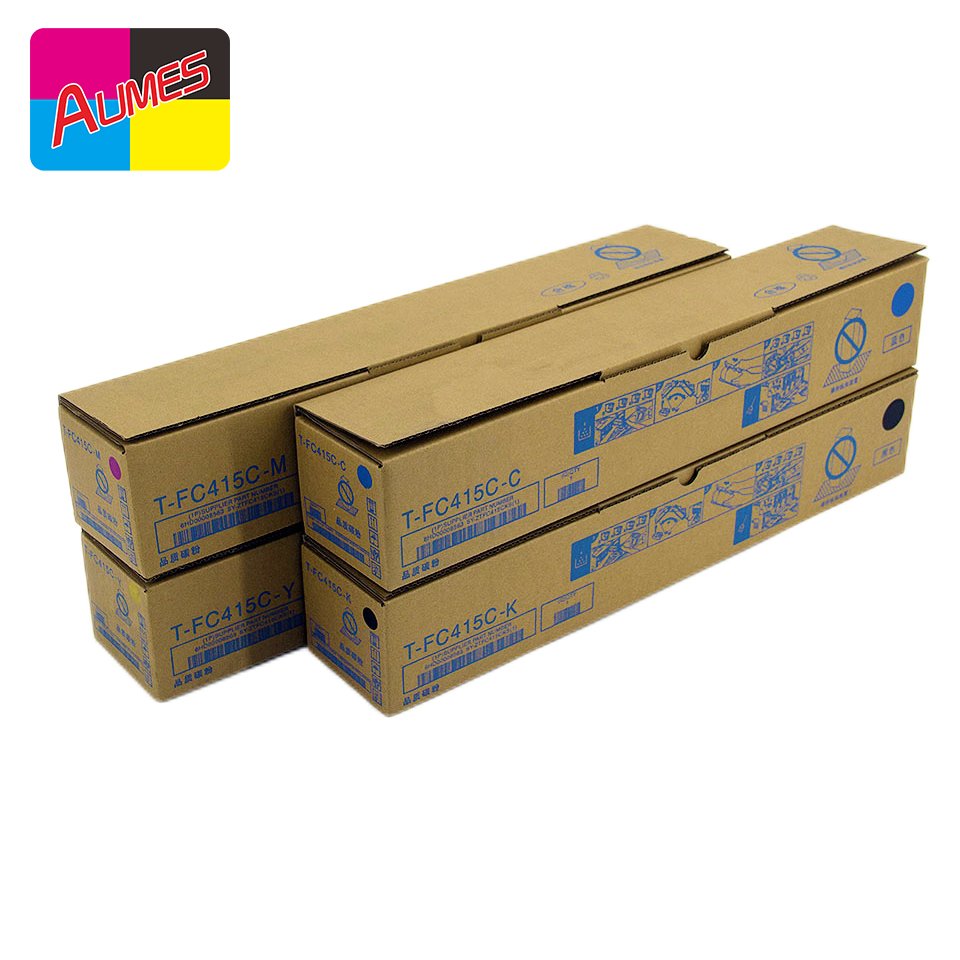Original Quality T-FC415C 415 Toner Cartridge Refill Chemical Toners For Toshiba E-Studio 2010 2510 2515 3015 3515 4515 2010 AC