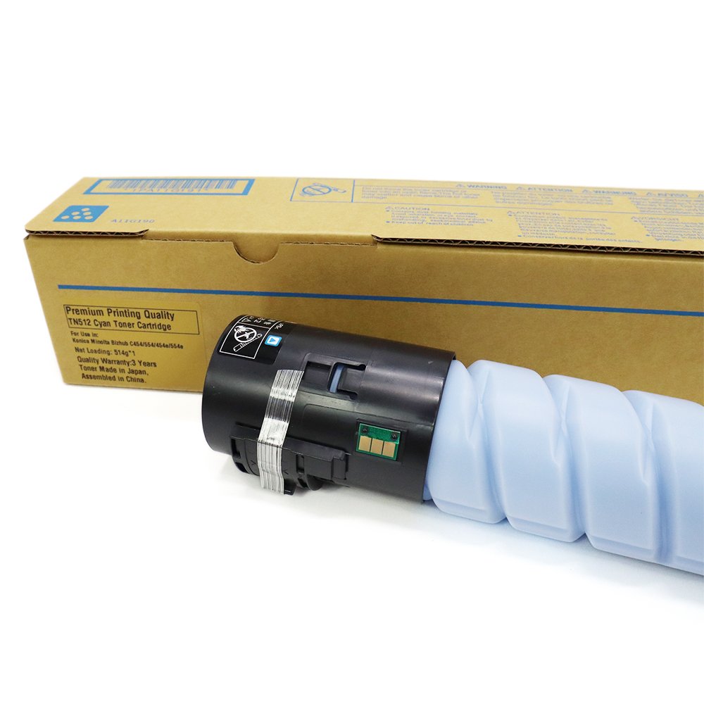 Compatible TN-512 Toner Cartridge for Konica Minolta Bizhub C454/554/454e/554e with supplier price