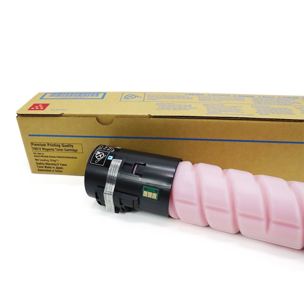 Compatible TN-512 Toner Cartridge for Konica Minolta Bizhub C454/554/454e/554e with supplier price