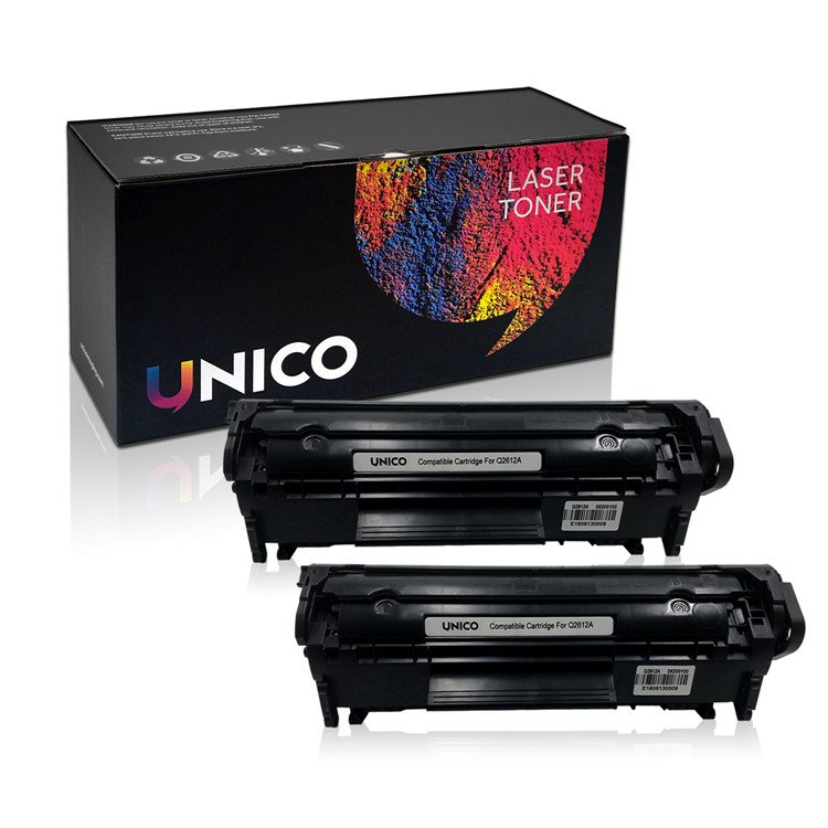 UNICO Compatible printer Toner Cartridges for HP 12A 05A 17A 36A 78A 80A 83A 85A Laser Toner CB435A CB436A CE285A CE278A CF280A