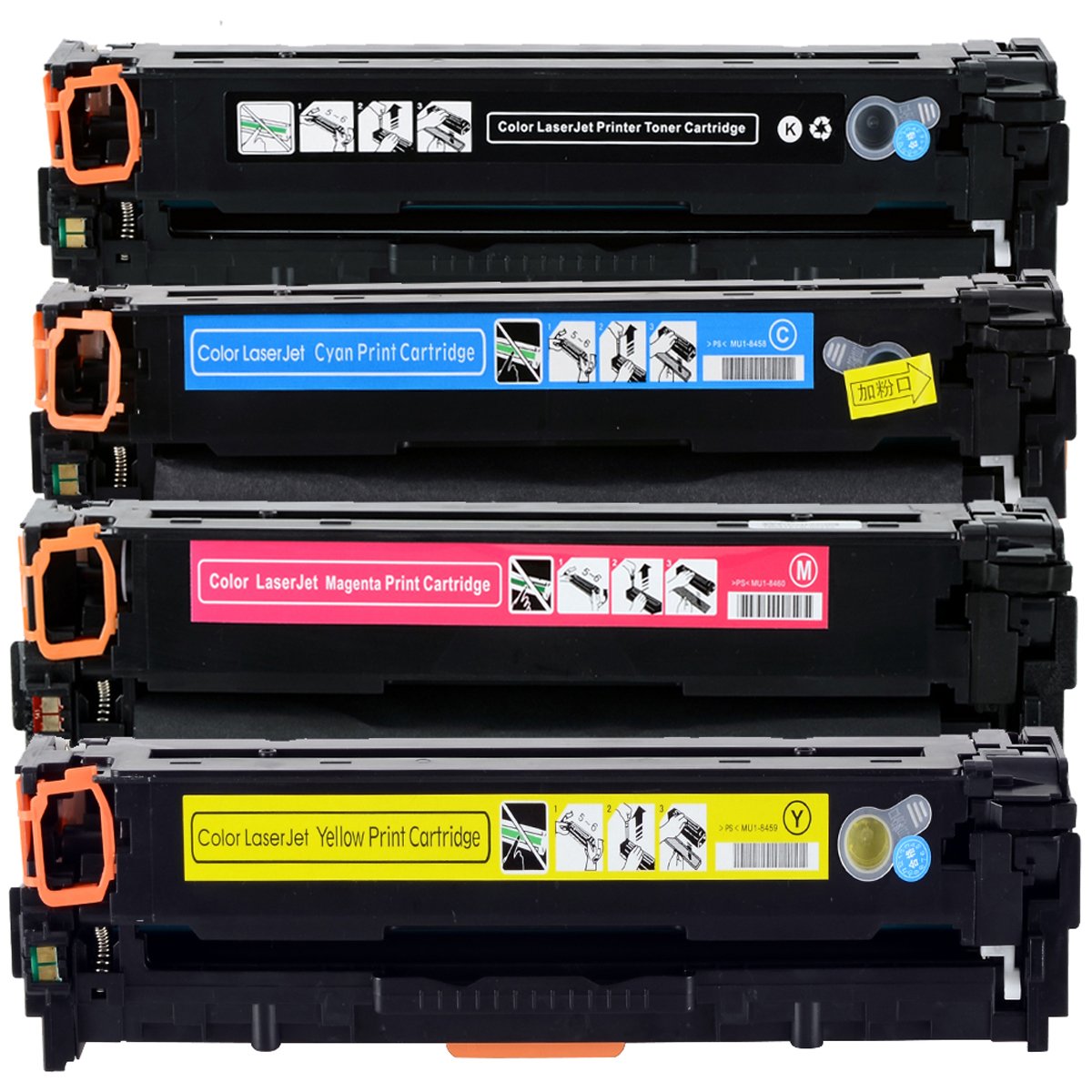 CRG-045 Toner Cartridge for CANONS imageCLASS MF635Cx MF633Cdw MF631Cn LBP613Cdw LBP611Cn MF635 633 Printer CRG045 CRG 045 CMYK