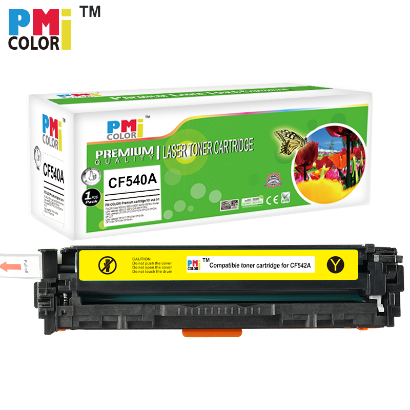 Compatible CF540A CF541A CF542A CF543A CF540 203A Color Laser Toner Cartridge for HP color laserjet pro mfp M281 M281fdw M254dw