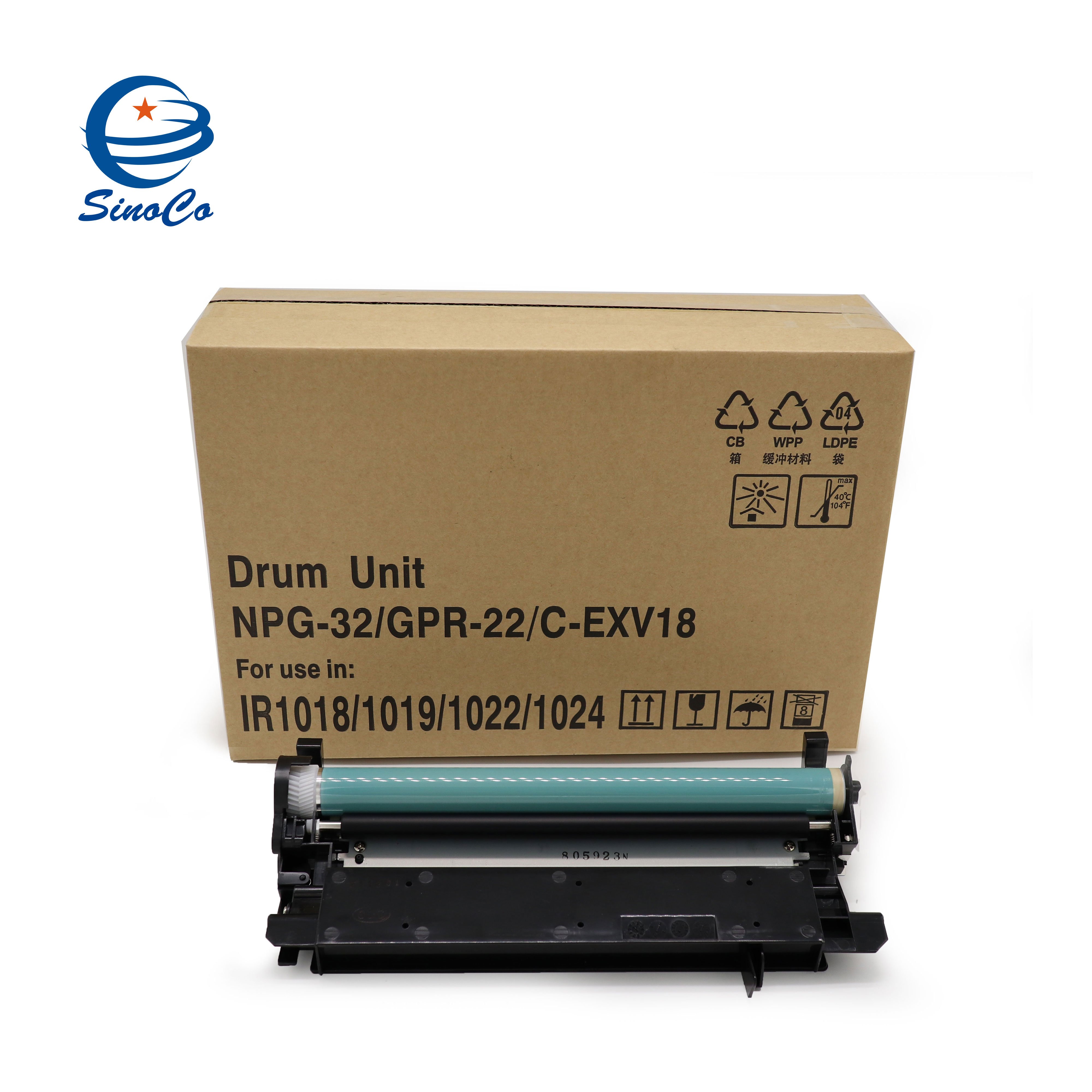 Factory Compatible new drum cartridge for canon iR1018 1019 1020 1022 1023 1024 1025 G-932 GPR-22 CEXV18 0388B003(AA) Drum unit