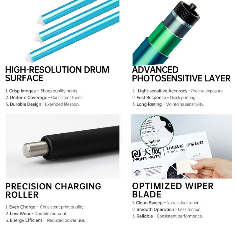 Print-Rite Ricoh IMC3000 opc Compatible for use in Ricoh IMC3000 IMC3000A IMC3500 IMC3500A IMC4500 IMC4500A IMC5500 IMC5500A